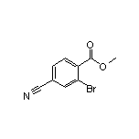 2-溴-4-氰基苯甲酸甲酯