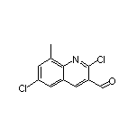 2,6-二氯-8-甲基喹啉-3-甲醛