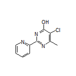 5-氯-6-甲基-2-(吡啶-2-基)嘧啶-4-醇