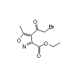 4-(2-溴乙酰基)-5-甲基异噁唑-3-甲酸乙酯