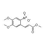 (E)-3-(4,5-二甲氧基-2-硝基苯基)丙烯酸甲酯