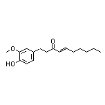 (E)-1-(4-羟基-3-甲氧基苯基)葵-4-烯-3-酮