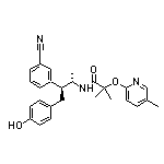 N-[(2S,3S)-3-(3-氰基苯基)-4-(4-羟基苯基)-2-丁基]-2-甲基-2-[(5-甲基-2-吡啶基)氧基]丙酰胺
