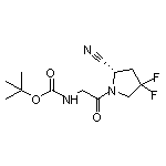 (S)-1-[2-(Boc-氨基)乙酰基]-4,4-二氟吡咯烷-2-甲腈