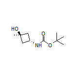 反式-3-(Boc-氨基)-1-甲基环丁醇