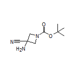 1-Boc-3-氨基-3-氰基氮杂环丁烷