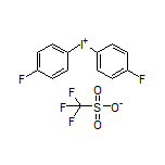二(4-氟苯基)碘嗡三氟甲磺酸盐