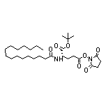 N-棕榈酰基-L-谷氨酸-1-叔丁酯-5-(N-琥珀酰亚胺)酯