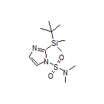 2-(叔丁基二甲基硅基)-N,N-二甲基-1H-咪唑-1-磺酰胺