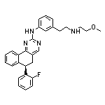 (R)-6-(2-氟苯基)-N-[3-[2-[(2-甲氧基乙基)氨基]乙基]苯基]-5,6-二氢苯并[h]喹唑啉-2-胺