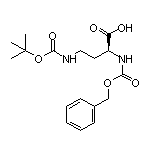 (S)-2-(Cbz-氨基)-4-(Boc-氨基)丁酸