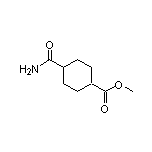 4-氨基甲酰基环己烷甲酸甲酯