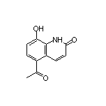 5-乙酰基-8-羟基喹啉-2(1H)-酮