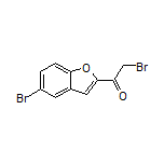 2-溴-1-(5-溴苯并呋喃-2-基)乙酮