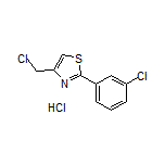 4-(氯甲基)-2-(3-氯苯基)噻唑盐酸盐
