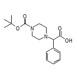 2-(4-Boc-1-哌嗪基)-2-苯乙酸