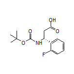 (R)-3-(Boc-氨基)-3-(2-氟苯基)丙酸