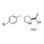 (2S,4R)-4-(4-溴苄基)吡咯烷-2-甲酸盐酸盐