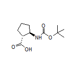 (1R,2R)-2-(Boc-氨基)环戊烷甲酸