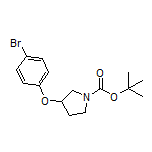 1-Boc-3-(4-溴苯氧基)吡咯烷
