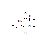 (3S,8aS)-3-异丁基六氢吡咯并[1,2-a]吡嗪-1,4-二酮