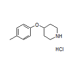 4-(对甲苯基氧基)哌啶盐酸盐