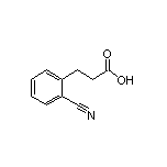 3-(2-氰基苯基)丙酸