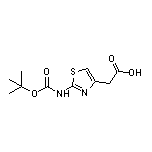 2-(Boc-氨基)噻唑-4-乙酸