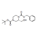 (S)-1-Cbz-4-Boc-2-(羟甲基)哌嗪
