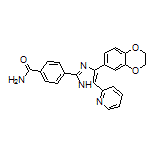 4-[4-(2,3-二氢苯并[b][1,4]二噁英-6-基)-5-(2-吡啶基)-2-咪唑基]苯甲酰胺