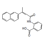 2-[3-(2-萘基)丁-2-烯酰胺]苯甲酸