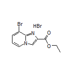 8-溴咪唑并[1,2-a]吡啶-2-甲酸乙酯氢溴酸盐