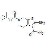 6-Boc-2-氨基-4,5,6,7-四氢噻吩并[2,3-c]吡啶-3-甲酰胺