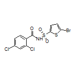 N-[(5-溴-2-噻吩基)磺酰基]-2,4-二氯苯甲酰胺