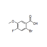 2-溴-4-氟-5-甲氧基苯甲酸