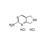 2-氨基-6,7-二氢-5H-吡咯并[3,4-d]嘧啶二盐酸盐