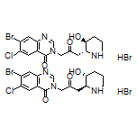 7-溴-6-氯-3-[3-(反式-3-羟基-2-哌啶基)-2-氧代丙基]喹唑啉-4(3H)-酮氢溴酸盐