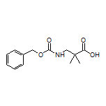 3-(Cbz-氨基)-2,2-二甲基丙酸