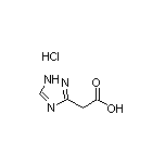 2-(1H-1,2,4-三唑-3-基)乙酸盐酸盐