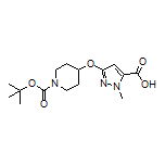 3-[(1-Boc-4-哌啶基)氧基]-1-甲基吡唑-5-甲酸