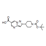 2-(1-Boc-4-哌啶基)吡唑并[1,5-a]嘧啶-6-甲酸