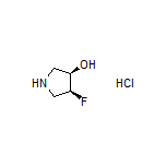 (3R,4S)-4-氟吡咯烷-3-醇盐酸盐