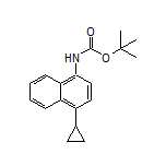 1-(Boc-氨基)-4-环丙基萘