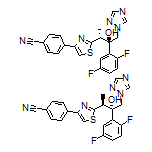4-[2-[(2R,3R)-rel-3-(2,5-二氟苯基)-3-羟基-4-(1H-1,2,4-三唑-1-基)-2-丁基]-4-噻唑基]苯腈