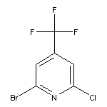 2-溴-6-氯-4-(三氟甲基)吡啶