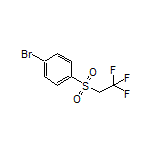 1-溴-4-[(2,2,2-三氟乙基)磺酰基]苯