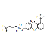 4,4,4-三氟丁烷-1-磺酸[3-[2-氰基-3-(三氟甲基)苯氧基]苯基]酯