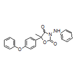 5-甲基-5-(4-苯氧基苯基)-3-(苯基氨基)噁唑烷-2,4-二酮