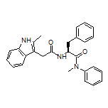 (S)-N-甲基-2-[2-(2-甲基-3-吲哚基)乙酰氨基]-N,3-二苯基丙酰胺