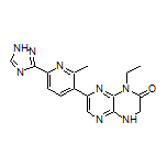 1-乙基-7-[2-甲基-6-(1H-1,2,4-三唑-3-基)吡啶-3-基]-3,4-二氢吡嗪并[2,3-b]吡嗪-2(1H)-酮